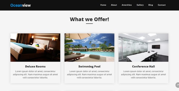 Hotel HTML Website Templates | ThemeForest