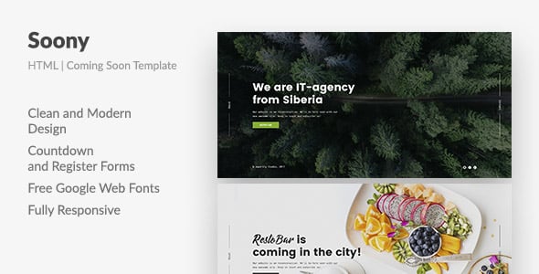 Coming Soon HTML Website Templates | ThemeForest