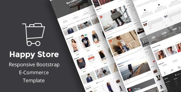 Simple eCommerce Website Templates | ThemeForest