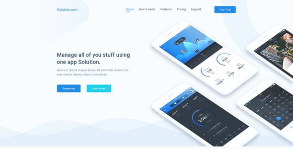 Product Showcase Website Templates | ThemeForest