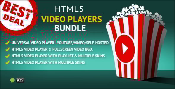 Video Player HTML5 Templates | CodeCanyon