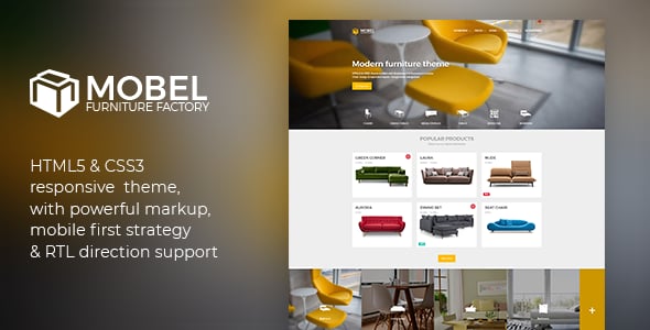 Furniture HTML Website Templates | ThemeForest