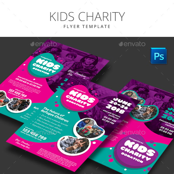 Charity Graphics, Designs & Templates | GraphicRiver