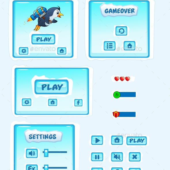 Jetpack 2D Game Assets from GraphicRiver