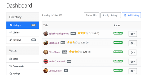 Directories Pro - Directory plugin for WordPress preview 4