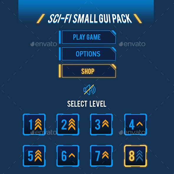 Shooting Game User UI Templates | GraphicRiver