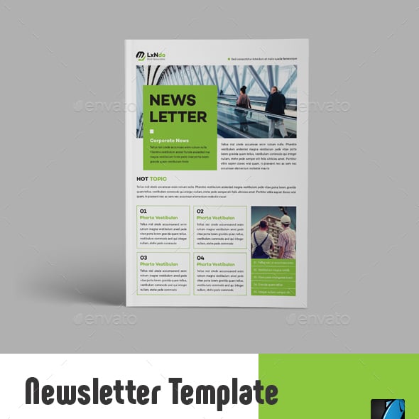 Newsletter Stationery and Design Templates | GraphicRiver