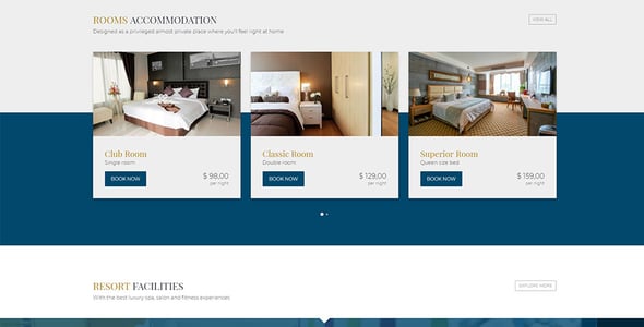 Hotel HTML Website Templates | ThemeForest