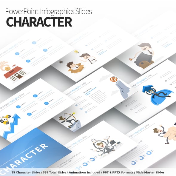 Character Presentation Templates | GraphicRiver