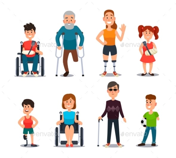 Disability Graphics, Designs & Templates | GraphicRiver