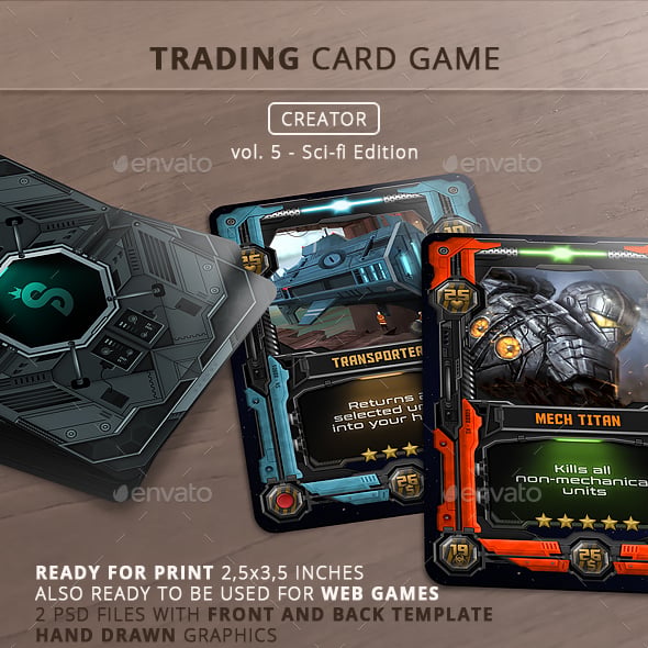 Card Game Graphics, Designs & Templates from GraphicRiver