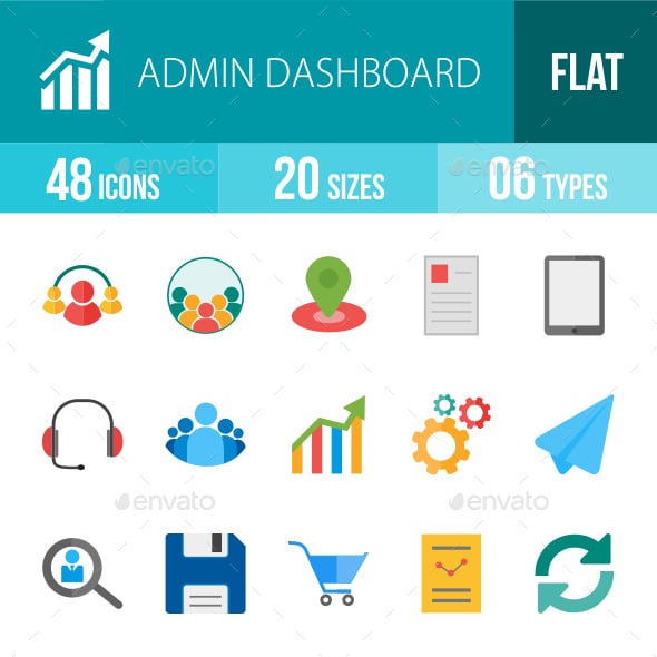 Admin Graphics, Designs & Templates | GraphicRiver