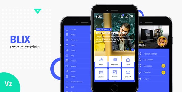 Mobile HTML Website Templates | ThemeForest