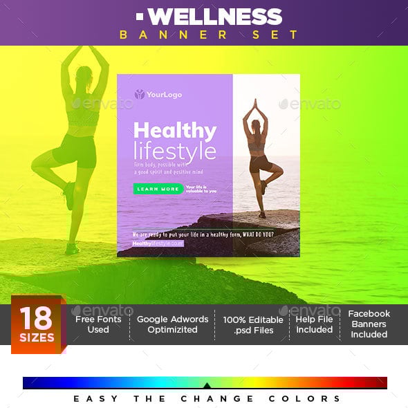 Wellness Graphics, Designs & Templates | GraphicRiver