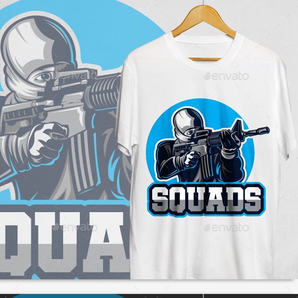 Squad Graphics, Designs & Templates | GraphicRiver