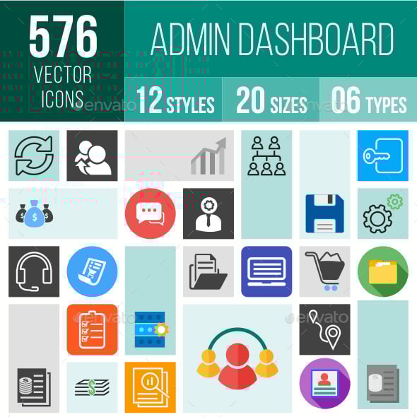 Admin Graphics, Designs & Templates | GraphicRiver