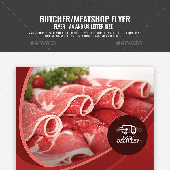 Butcher Graphics, Designs & Templates | GraphicRiver
