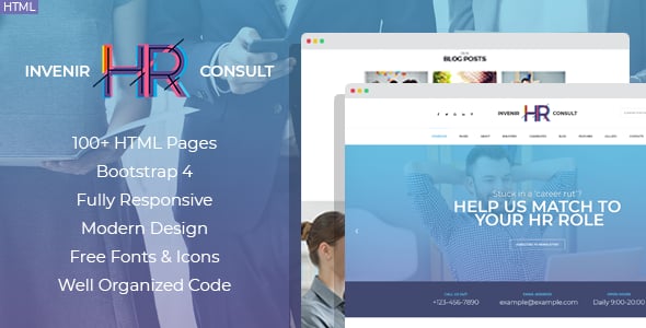 Hr HTML Website Templates | ThemeForest