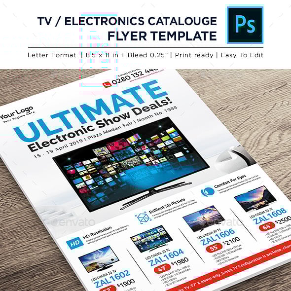 Cctv Promotion Flyer Templates from GraphicRiver