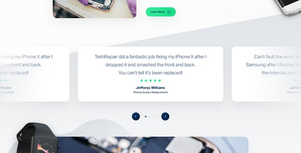 Phone Repair Website Templates | ThemeForest