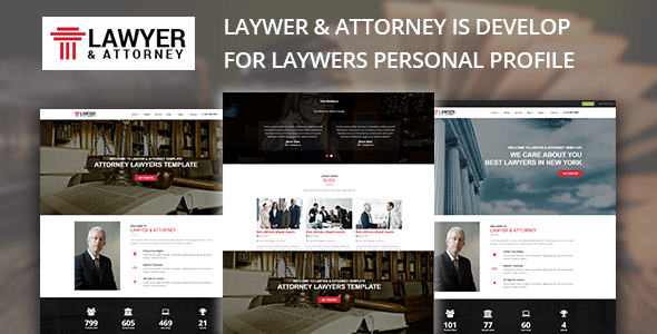 Lawyer HTML Website Templates | ThemeForest