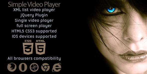 Video Player HTML5 Templates | CodeCanyon