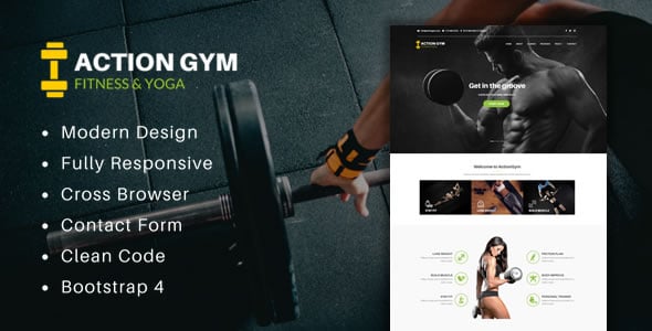 Gym HTML Website Templates | ThemeForest