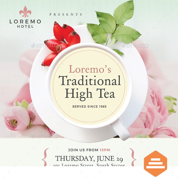 Tea Graphics, Designs & Templates | GraphicRiver