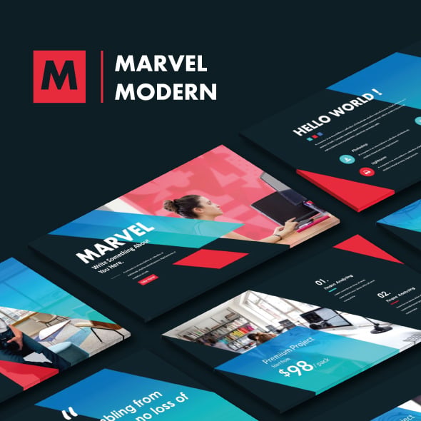 Marvel Presentation Templates | GraphicRiver