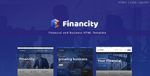 Finance HTML Website Templates | ThemeForest