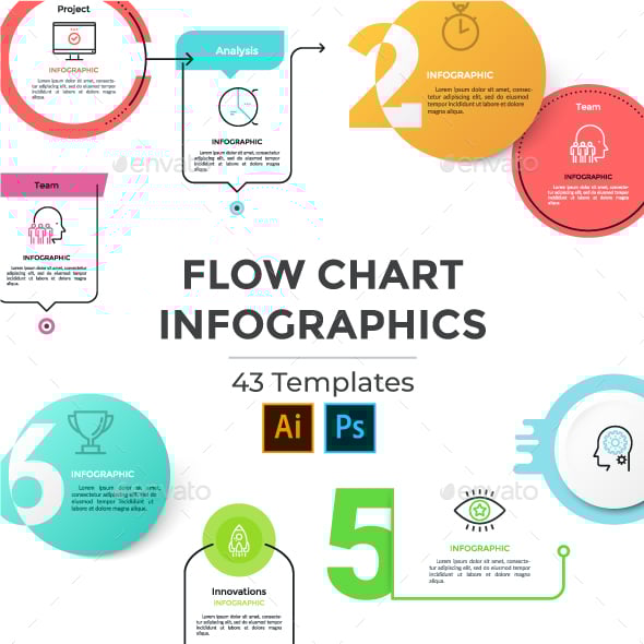 Flows Graphics, Designs & Templates | GraphicRiver