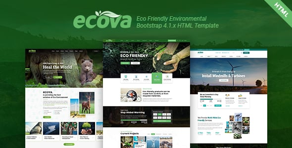 Environmental Website Templates | ThemeForest