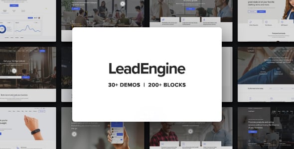 LeadEngine - Multi-Purpose WordPress Theme with Page Builder preview 2