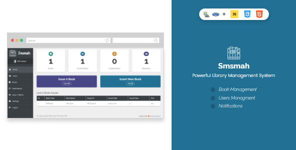 Library Management System PHP Scripts | CodeCanyon