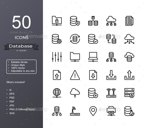 Databased Graphics, Designs & Templates | GraphicRiver