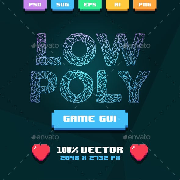 Low-poly Graphics, Designs & Templates | GraphicRiver