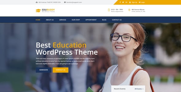 Computer Education Website Templates | ThemeForest