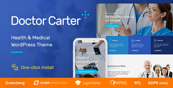 Doctor Website Templates | ThemeForest