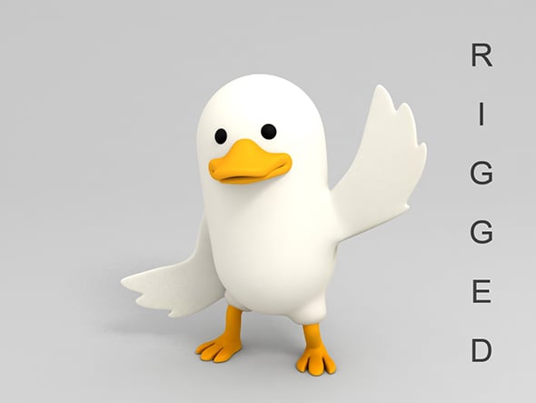 Duck CG Textures & 3D Models | 3DOcean