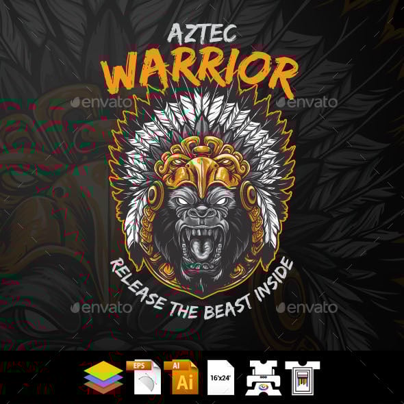 Azteca Graphics, Designs & Templates | GraphicRiver