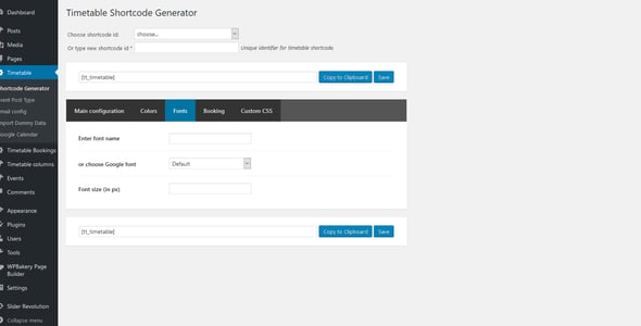 Timetable Booking Schedule for WordPress preview 5
