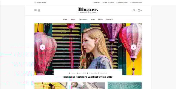 Bootstrap Blog Templates Website Templates | ThemeForest
