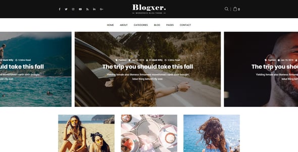 Bootstrap Blog Templates Website Templates | ThemeForest