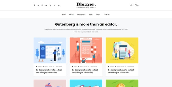 Bootstrap Blog Templates Website Templates | ThemeForest