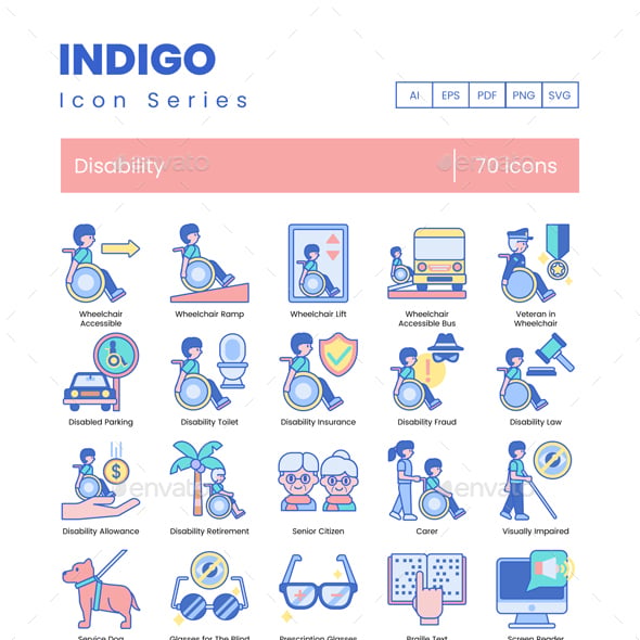 Disability Graphics, Designs & Templates | GraphicRiver
