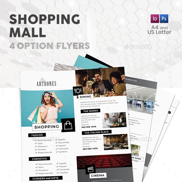 Malls Flyer Templates | GraphicRiver