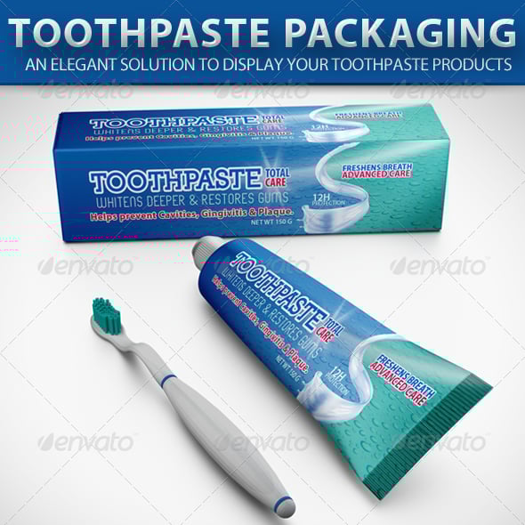 Toothpaste Graphics, Designs & Templates | GraphicRiver