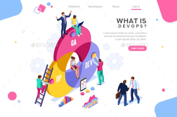 Devops Graphics, Designs & Templates | GraphicRiver