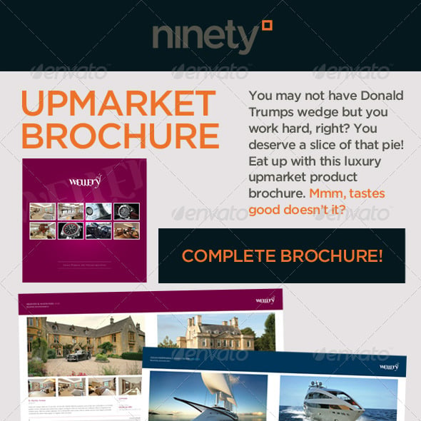 Luxury InDesign Brochure Templates from GraphicRiver