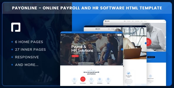 Payroll HTML Website Templates | ThemeForest